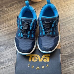 Teva Kids' Navy and Aqua Sneakers